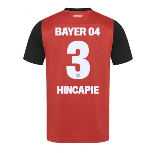 Fotballdrakt Herre Bayer Leverkusen Piero Hincapie #3 Hjemmedrakt 2024-25 Kortermet